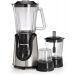 Black + Decker Jug Blender With Grinder And Chopper, 600 Watt, Black - BX600G