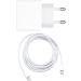 Wall Charger with Ligthing  Cable, 20 Watt, White - 2725612108217