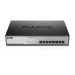 D-Link Gigabit Desktop Switch, 8 Ports, Black- DGS-1008MP
