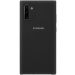 Silicon Back Cover For Samsung Galaxy Note 10 - Black Silicon Back Cover For Samsung Galaxy Note 10 - Black