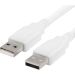 كابل كيندكس USB فئة A الي USB فئة A، طوله 50 سم، ابيض - KX 2525