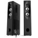 F&D Bluetooth Tower Speakers, 2.0 Channel, 2 Pieces, 110W, Black - T60X