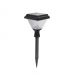 Philips Essential Smart Bright Solar Bollard, 1.5W, Warm, Black - H500- BGC010 LED2/730 S Spike
