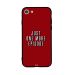 Just One More Episode Printed Back Cover for Apple iPhone 8