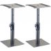 Stagg Desktop Studio Monitor Stand, 2 Pieces, Silver - SMOS-05 SET