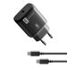 Cellularline USB-C to USB-C Charger, 25 Watt - Black