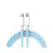 كابل USB -C الى لايتنينج لافينتو، 27 وات، 1.2 متر، ازرق - MP34L