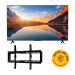 Xiaomi TV 55 Inch 4K UHD Smart LED with Built-in Receiver - L55MAAEG, with ETI TV Wall Mount, 26:55 Inch, Black - TX40  (Installation Service Included)