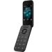 Nokia 2660 Flip, 128MB, 48MB RAM, 4G LTE, Dual SIM - Black