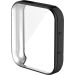 Screen Protector Compatible with Mi Redmi Watch 2 Lite Cases Smartwatch Accessories TenCloud Covers Scratched Resistant Full Protective Cover Screen Protectors for Xiaomi Redmi Watch 2 Lite (Black)