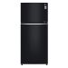 LG No Frost Refrigerator with Inverter Motor, 506 Liters, Black - GN-C722HGGL