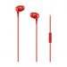 Ttec Pop Wired Earphones, Red - 2KMM13GR