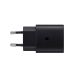 شاحن سامسونج، 1 منفذ USB-C، بقوة 25 وات، اسود - EP-TA800XBEGWW
