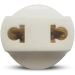 G-Power Widening Plug, 250V, White - GP125