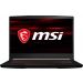 MSI GF Series Laptop, Intel Core i5-10500H 2.5 GHz, 256GB SSD, 8GB RAM, NVIDIA GeForce GTX 1650, Windows 10 - Black