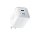 Anker Nano Pro Wall Charger, 40 Watt, 2 USB-C Ports, White - 521