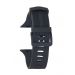 Silicone Strap for Smart Watches, 42mm to 45mm - Black