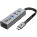 بروميت موزع فئه C الى HDMI لجهاز ماك بوك برو-فضي