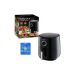 Sokany Air Fryer, 5 Liters, 1500 Watt, Black - AF-002 with Gift Bag