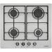 Dominox Built-In Dual Fuel Hob, 4 Burners, 60 cm, Inox - DHG43GAVEBKFC