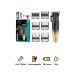 VGR Hair Clipper, Dry, Black and Gold - V-003