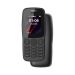 Nokia 106, 4MB RAM, Dual SIM, 2G LTE - Black