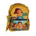Gharibo Bags School Backpack With Pencil Case For Girls, Luca Pattern - Yellow