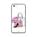 Shoes Handbag And Flowers Printed Back Cover for Apple iPhone SE