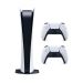 Sony PlayStation 5 Digital Edition, 16GB GDDR6 RAM, with 2 DualSense Wireless Controllers,White- PS5-DE-15