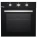 Purity Built-in Gas Oven with Grill, 65 Liters, 60CM, Black - OPT602GG