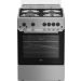 Beko Gas Cooker, 4 Burners, Stainless Steel - FSHT61111GX