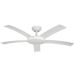 Wellsun Ceiling Fan, 56 Inch, White