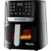 Black + Decker Aro Fry Digital Air Fryer, 4.5 Liters, 1500 Watt, Black- AF4500