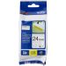Brother Label Tape, 24mm x 8 Meters, Black on White - TZe-S251