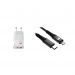Majentik Wall Charger, 25 Watt, White - MC-002 With Cable