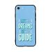 جراب ظهر بطبعة عبارة Let Your Dreams Be Guide لابل ايفون 6