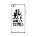 جراب ظهر بطبعة عبارة Whats My Name Say It لابل ايفون 5S