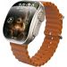 X10 ULTRA 3 Curved Smart Watch, 1.3 Inch - Orange