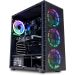 كمبيوتر جيمنج فيرس RGB 200040، انتل كور i5 12400، هارد 500 جيجا HDD، رام 16 جيجا، كارت انتل جرافيكس، دوس - اسود 