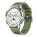 Huawei Watch GT 4 Smart Watch - Silver Case and  Green Strap with Warranty