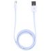 Devia Smart Micro USB Cable, 1 Meter, White - MX76W