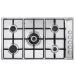 ELBA Gas Hob, 90cm, 5 Burners, Stainless steel - EN90-544XD