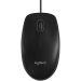 Logitech M90 Optical Wired Mouse - Black