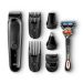 Braun multi grooming kit 8-in-1 Trimmer For Men, Black - MGK3060