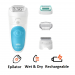 Braun Silk-epil 5 Epilator, Wet and Dry, White and Blue- SES5-610