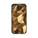 3d Golden Geometric Figure Printed Back Cover for Apple iPhone 7