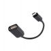 Keendex Micro B Male to USB 2.0 Female OTG Cable, Black - KX 2550