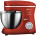Black and White Stand Mixer with Attachments, 5.5 Liters, 1300W, Red - SM-513