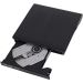 External DVD Burner, CD Writer, USB 3.0 For Laptop - Black