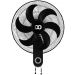 IDO Wall Fan, 18 Inch, Black - WF18-BK